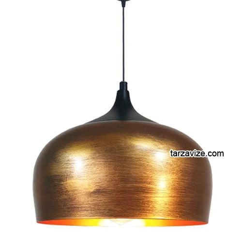 Tarzavize TRT63 Dekoratif Eskitme Tekli Retro Modern Sarkıt Avize