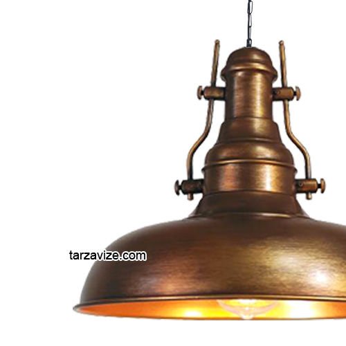 Tarzavize TRT65 Dekoratif Eskitme Tekli Retro Modern Sarkıt Avize