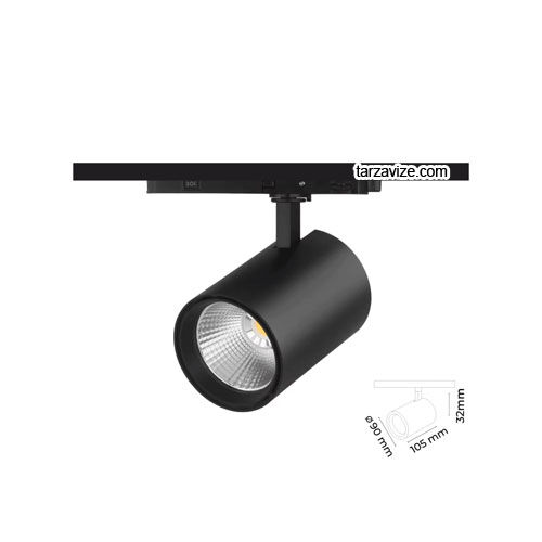 Tarzavize 20-30 Watt Led Ray Spot Armatür TRZ2334