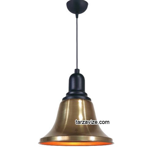 Tarzavize TRT71 Dekoratif Eskitme Tekli Retro Modern Sarkıt Avize