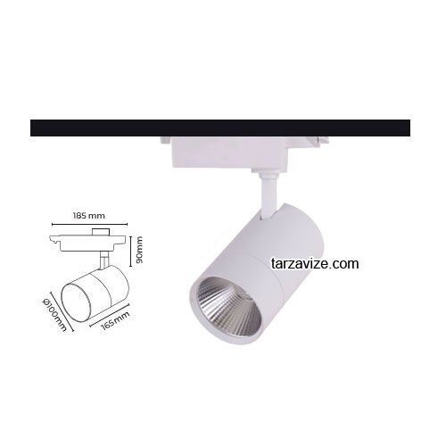 Tarzavize 36 Watt Led Ray Spot Armatür TRZ204836