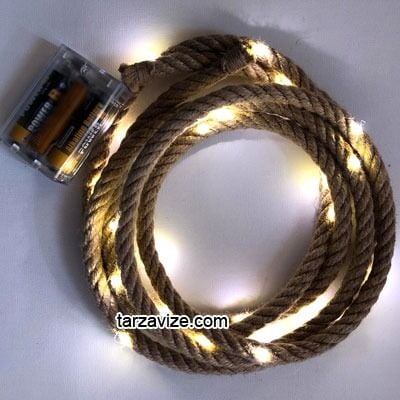 Tarzavize Dekoratif Halat Led Işık 2,5 Metre