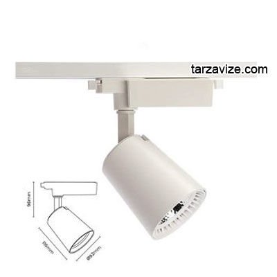 Tarzavize 30 Watt Led Ray Spot Armatür Beyaz ve Günışığı Işık Osram-Samsung Led