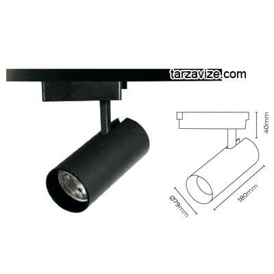 Tarzavize 30 Watt Led Ray Spot Armatür Beyaz ve Günışığı Işık