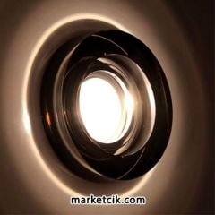 Tarzavize TR555 Sıva Altı Dekoratif Cam Led Spot Armatür Beyaz-Günışığı Işık