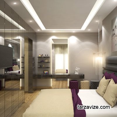 Tarzavize TR556 Sıva Altı Dekoratif Cam Led Spot Armatür Beyaz-Günışığı Işık