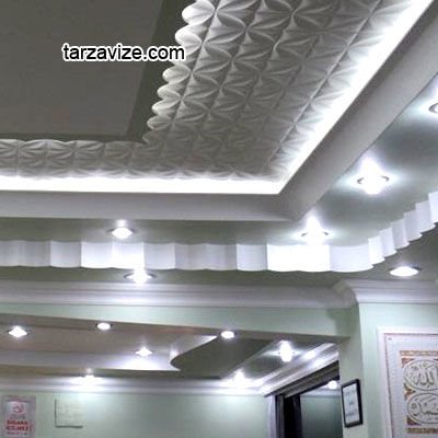 Tarzavize TR565 Sıva Altı Dekoratif Kristal Cam Led Spot Armatür Beyaz-Günışığı Işık