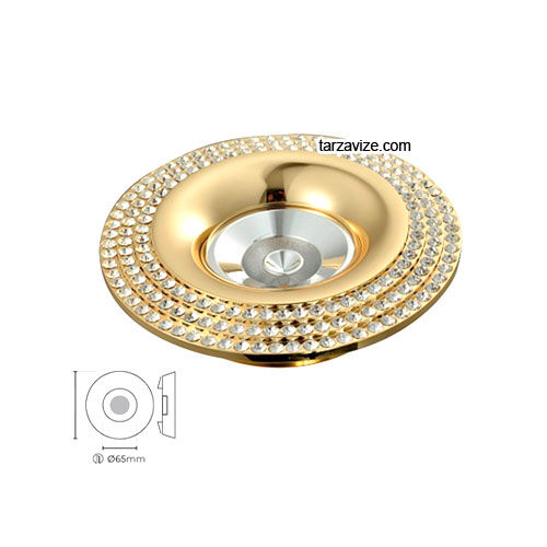 Tarzavize TRZ4015 Sıva Altı Dekoratif Gold Led Spot Armatür Beyaz-Günışığı Işık