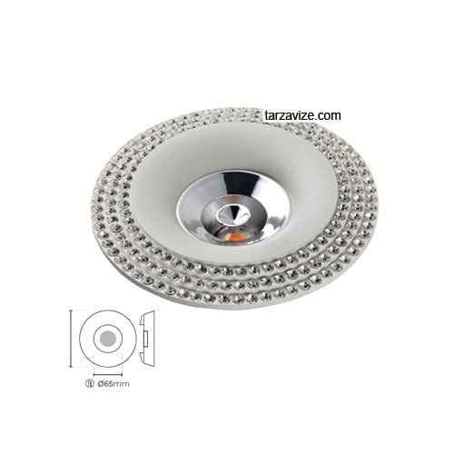Tarzavize TRZ4014 Sıva Altı Dekoratif Beyaz Led Spot Armatür Beyaz-Günışığı Işık