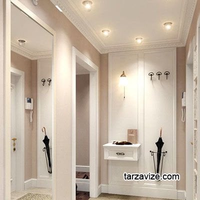 Tarzavize TR543 Sıva Altı Dekoratif Kristal Cam Led Spot Armatür Beyaz-Günışığı Işık